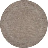 Ayyildiz Hali Outdoor Teppich RELAX Braun 160 cm Rund