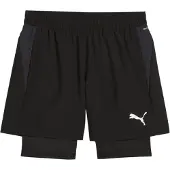 Puma Teamgoal 2-In-1 Short Herren - Schwarz