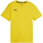 Puma Teamgoal Casuals Tee Jr faster yellow-black (07) 116