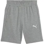 Puma Teamgoal Sweatshorts Kinder - Hellgrau Meliert