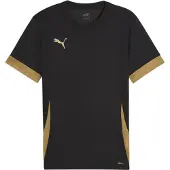 Puma Teamgoal Matchday Trikot Kurzarm Herren - Schwarz / Gold