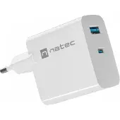 Natec Ribera Gan 45w Usb-a-und Usb-c-wandladegerät