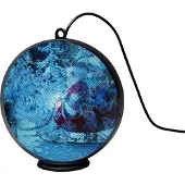 Konstsmide LED Weihnachtskugel Rentier RGB in Schwarz 64x 0,42W 150mm