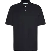 Bugatti Poloshirt "Basic Essential", Herren, Gr. L, blau (marine), 100% Baumwolle, normal, ohne Ausschnitt, Rippbündchen, Shirts Poloshirt, Modern Fit Piqué