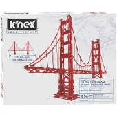 K'nex Architecture Golden Gate Bridge Bauset, 1536-teilig.