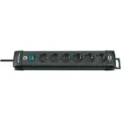 Brennenstuhl Premium-line 6 Steckdosen Mit Schalter Mehrfachsteckdose