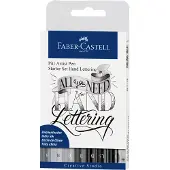 Faber-Castell Pitt 9 Creativ Lettering Einsteiger-set