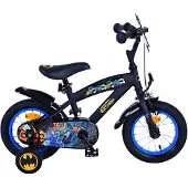 Volare Batman Kinderfahrrad - Jungen - 12 Zoll - Schwarz