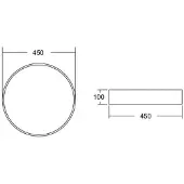 Brumberg LED-Anbau-Flächenleuchte