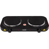 Mesko Home MS 6509, Schwarz, Arbeitsplatte, Versiegelte Platte, 2 Zone(n), 2 Zone(n), Köcheln
