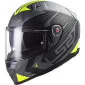 LS2 Helmets LS2 FF811 VECTOR II SPLITTER Integralhelm XL in gelb/grau