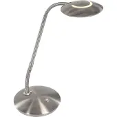 Steinhauer Zenith - LED-Tischlampe mit Dimmer, stahl