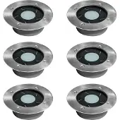 Ks Verlichting 6x Set - LED Puck Solar