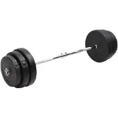 vidaXL Curlstange mit Gewichten 90 kg