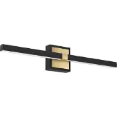 Eglo PEGUERA, IP44, Schwarz, Messing