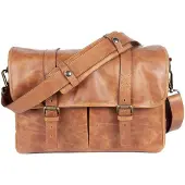 Bronkey Roma Leder Camera Bag Tanned
