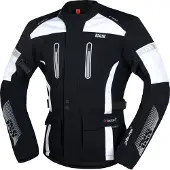 IXS Tour Jacke Pacora-ST schwarz-weiss 4XL