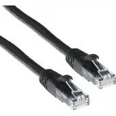 ACT IS8920, 20 m, Cat6, U/UTP (UTP), RJ-45, RJ-45, Schwarz