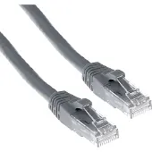 Intronics IS8010, 10 m, Cat6, U/UTP (UTP), RJ-45, RJ-45, Grau