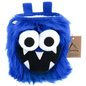 Crafty Climbing - Five Toothed Monster Chalk Bag - Chalkbag blau