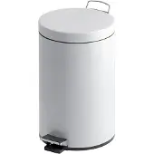 EKO Tritt-Mülleimer 20 Liter - Weiß