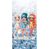 Rainbow High : Strandtuch - 70 x 140 cm, 100% Baumwolle