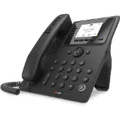 Poly CCX 350 Business-Medientelefon für Microsoft Teams und PoE-fähig, IP-Telefon, Schwarz, Kabelgebundenes Mobilteil, Android 12, LCD, 7,11 cm (2.8")
