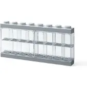 Room copenhagen 4066 – – Graue Vitrine für 16 Minifiguren
