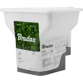 Bradas Handstreuer Saatgutstreuer WHITE LINE 3L Sämaschine Garten Universalstreuer WL-SE102
