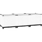 vidaXL Hochbeet 120x40x38 cm Polypropylen