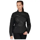 Rekurv E-21.02 Damen Textiljacke schwarz, 44