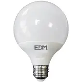 EDM Led Globe Glühbirne E27 125 Mm 15w 1521 Lumens 6400k Weiß Weiß One Size