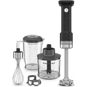 KitchenAid 5KHBRV75BM, Pürierstab, 1 l, Pulsfunktion, Eis-Crusher, Schwarz