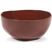 Serax La Mere Schale, venetian red, Höhe: 95 mm, ø: 210 mm