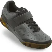 Giro Chamber II, Erwachsener, Mountainbike fahren, Schwarz, Grau, Khaki, Einfarbig, Schnürverschluss, Klettverschluss, Mikrofaser