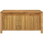 vidaXL Gartentruhe 110x52x55 cm Bambus
