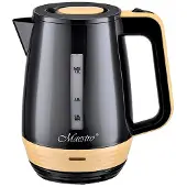 Maestro Feel MR033 black, 1,7 l, 2200 W, Schwarz, Kunststoff, Wasserstandsanzeige, Überhitzungsschutz