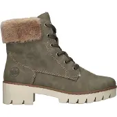 Rieker Veterschoenen Hoog Veterschoenen Hoog - Groen - Maat 38