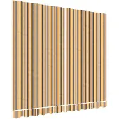 vidaXL Ersatzstoff für Markise Mehrfarbig 300x250 cm Polyester