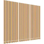vidaXL Ersatzstoff für Markise Mehrfarbig 450x350 cm Polyester