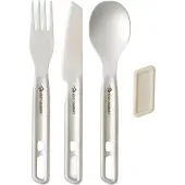 Sea to Summit Detour Stainless Steel Cutlery Set - [3 Piece] stainless steel grey [3 Piece]