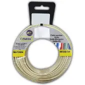 Big Buy Cooking Kabel EDM 28083 Elfenbeinweiß 15 m