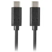 Lanberg CA-CMCM-10CU-0018-BK, 1,8 m, USB C, USB C, USB 2.0, 0,48 Gbit/s, Schwarz