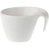 Villeroy & Boch Tasse "Kaffeetasse Flow 200 ml weiß", weiß, Porzellan, Trinkgefäße, Tasse