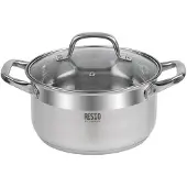 Resto Libra, 3,6 l, Rund, Edelstahl, Glas, Edelstahl, Edelstahl, Edelstahl