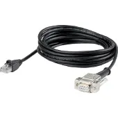 Eaton 262186 serielle Programmierleitung für XC100/200 und EC4P, RJ45, Sub-D 9polig, 3m XT-SUB-D/RJ45