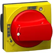 Schneider Electric Electric GVAPR65 TeSys GV2 TeSys GV3 TeSys U, Drehantrieb, IP 65, rot