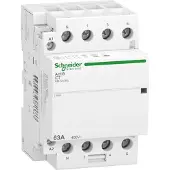 Schneider Electric SE A9C24763 Installationsschütz iCT, 63A, 3P+N, 4-SchlieÃer Kontakte, 220/240V 5