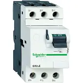Schneider Electric Electric GV2LE10 Motorschutzschalter, 3p, 6,3A, magnetischer Auslöser, Kipphebel
