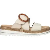 Remonte Pantolette, Keilabsatz, Sommerschuh, Schlappen mit Zierschnalle